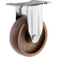 TOOLCRAFT TO-5137950 Bokrol met schroefplaat 100 mm polyamide en glasvezels draagvermogen (max.): 125 kg