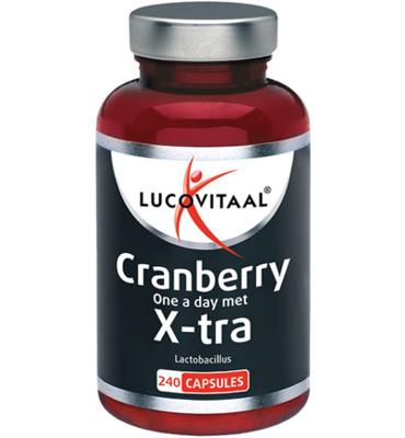 Lucovitaal Lucovitaal Cranberry X-tra (240ca) Lucovitaal Lucovitaal Cranberry X-tra (240ca)