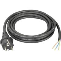 Sygonix SY-5045576 Aansluitkabel Stroom Zwart 3.00 m