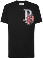 Philipp Plein t-shirt en coton à imprimé Bulldogs - Noir - thumbnail