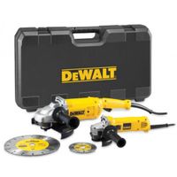 DeWalt DWE492SDT 230mm haakse slijper + 125mm slijper in koffer - DWE492SDT-QS