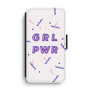 GRL PWR: iPhone XS Max Flip Hoesje