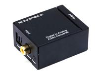 Monoprice digitale coax en optische toslink naar R/L stereo audio converter