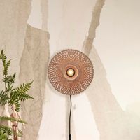 GOOD&MOJO Wandlamp Kalimantan Bamboe, 30cm - thumbnail