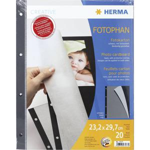 Herma 7577 7577 Fotohoezen Zwart