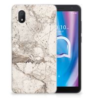 Alcatel 1B (2020) TPU Siliconen Hoesje Marmer Beige