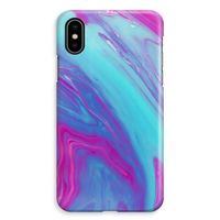 Zweverige regenboog: iPhone XS Max Volledig Geprint Hoesje - thumbnail