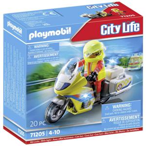 Playmobil City Life 71205 Motorfiets voor noodarts met knipperlicht