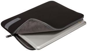 case LOGIC® Laptophoes Reflect Laptop Sleeve 13.3 BLACK Geschikt voor max. (laptop): 33,8 cm (13,3) Zwart