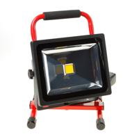 *Bouwlamp led 30W 2200lm.opl.b.+stand.kl.III