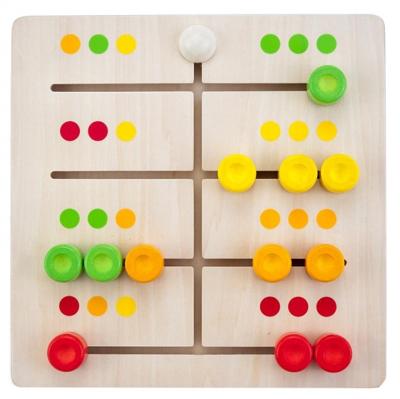 Engelhart schuifpuzzel Telraam junior 30 cm hout Engelhart schuifpuzzel Telraam junior 30 cm hout