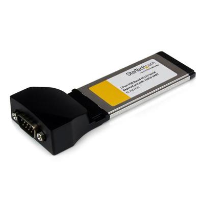 .com 1-poort ExpressCard naar RS232 DB9 Seriële Adapter met 16950 UART - USB - Seriële adapter - ExpressCard - RS-232 .com 1-poort ExpressCard naar RS232 DB9 Seriële Adapter met 16950 UART - USB - Seriële adapter - ExpressCard - RS-232