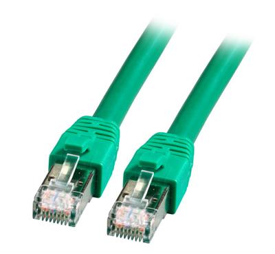 EFB Elektronik RJ45 Patchkabel S/FTP, Cat.8.1,BC, LSZH, 10m, groen netwerkkabel