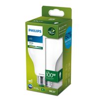 Philips Lighting 8719514435636 LED-lamp Energielabel A (A - G) E27 Peer 7.3 W = 100 W Warmwit (Ø x l) 70 mm x 127 mm 1 stuk(s) - thumbnail