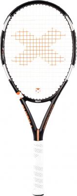 Pacific tennisracket BXT Raptor zwart/oranje grip Pacific tennisracket BXT Raptor zwart/oranje grip