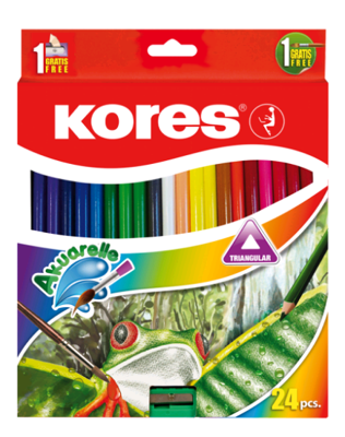 Kores - Akuarelle - 24 Watercolour Pencils (93824)