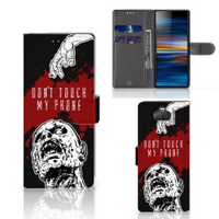 Sony Xperia 10 Portemonnee Hoesje Zombie Blood