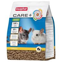 Beaphar Care+ Chinchilla 1,5kg - hoogwaarde voeding voor chinchilla's - heerlijke geur en smaak door kruiden - hoog ruwvezelgehalte - alles in 1 brokje