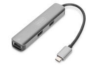 Digitus DA-70892 USB-C dockingstation Geschikt voor merk (dockingstation): Universeel - thumbnail