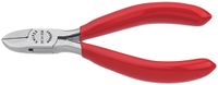 Knipex Zijsnijtang ronde kop + draadklem 115 mm - 7711115