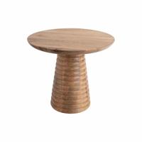 Leitmotiv [DL] Side Table Force Gelaagde Base Mango Wood -