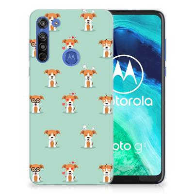 Motorola Moto G8 TPU Hoesje Pups
