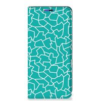 Samsung Galaxy A22 4G | M22 Bookcase Cracks Blue