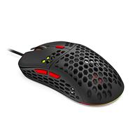 SPC Gear LIX Plus ultralichte RGB gaming-muis, zwart (PMW3360)