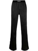 TOM FORD pantalon à patch logo - Noir - thumbnail