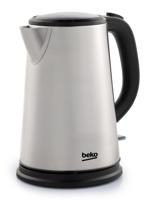 Beko WKM 6226 I waterkoker 1,7 l Zwart, Roestvrijstaal 2200 W