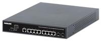 INTELLINET 10-Port L2+ Managed PoE++ Switch 8x Gbit 2x SFP