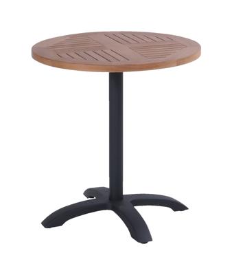 Hartman Outdoor Ronde Bistrotafel 70cm, inklapbaar - Zwart Hartman Outdoor Ronde Bistrotafel 70cm, inklapbaar - Zwart