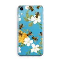 No flowers without bees: iPhone XR Transparant Hoesje - thumbnail