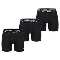 Nike Everyday Cotton Boxershort Brief 3-Pack Zwart Wit