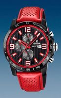 Horlogeband Festina F20339-5 Leder Rood 23mm