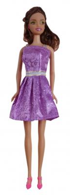 Jonotoys tienerpop Laura paars 30 cm Jonotoys tienerpop Laura paars 30 cm