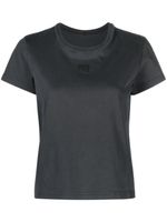 Alexander Wang t-shirt en coton à logo imprimé - Gris - thumbnail