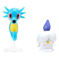 Pokémon Battle Figure First Partner Set Figure 2-Pack Litwick, Horsea 5 cm