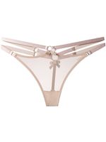 Bordelle Multi-Strap thong - Tons neutres - thumbnail