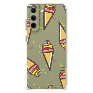 Samsung Galaxy S21FE Siliconen Case Icecream