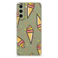 Samsung Galaxy S21FE Siliconen Case Icecream