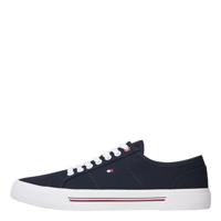 Tommy Hilfiger Heren Core Corporate Vulc Canvas Fm0fm04560 Vulcanized Sneaker, Blauwe Woestijnhemel, 40 EU