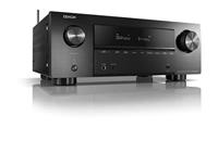 Denon AVR-X2700H AV-receiver, 7.2-kanaals hifi-versterker, Alexa-compatibel, 6 HDMI-ingangen en 2 uitgangen, 8K video, Bluetooth, WLAN, muziekstreaming, Dolby Atmos, HEOS Multiroom - Zwart