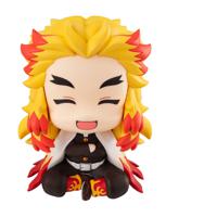 Demon Slayer: Kimetsu no Yaiba Look Up PVC Statue Rengoku Kyoujurou Smile Ver. 11 cm (with gift) - thumbnail