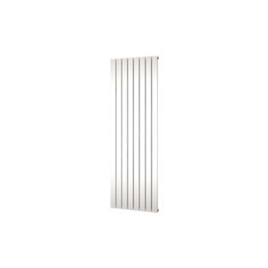 Plieger Designradiator Cavallino Retto Enkel 1332 Watt Middenaansluiting 200x60,2 cm Zilver Metallic