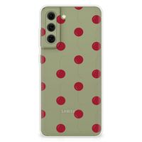 Samsung Galaxy S21FE Siliconen Case Cherries