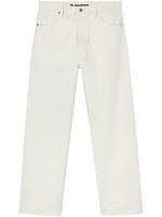 Jil Sander mid-rise straight-leg jeans - Blanc