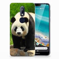 Nokia 7.1 TPU Hoesje Panda - thumbnail