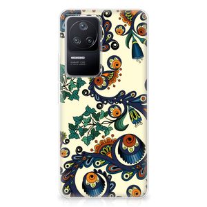 Siliconen Hoesje Xiaomi Poco F4 Barok Flower