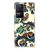 Siliconen Hoesje Xiaomi Poco F4 Barok Flower - thumbnail